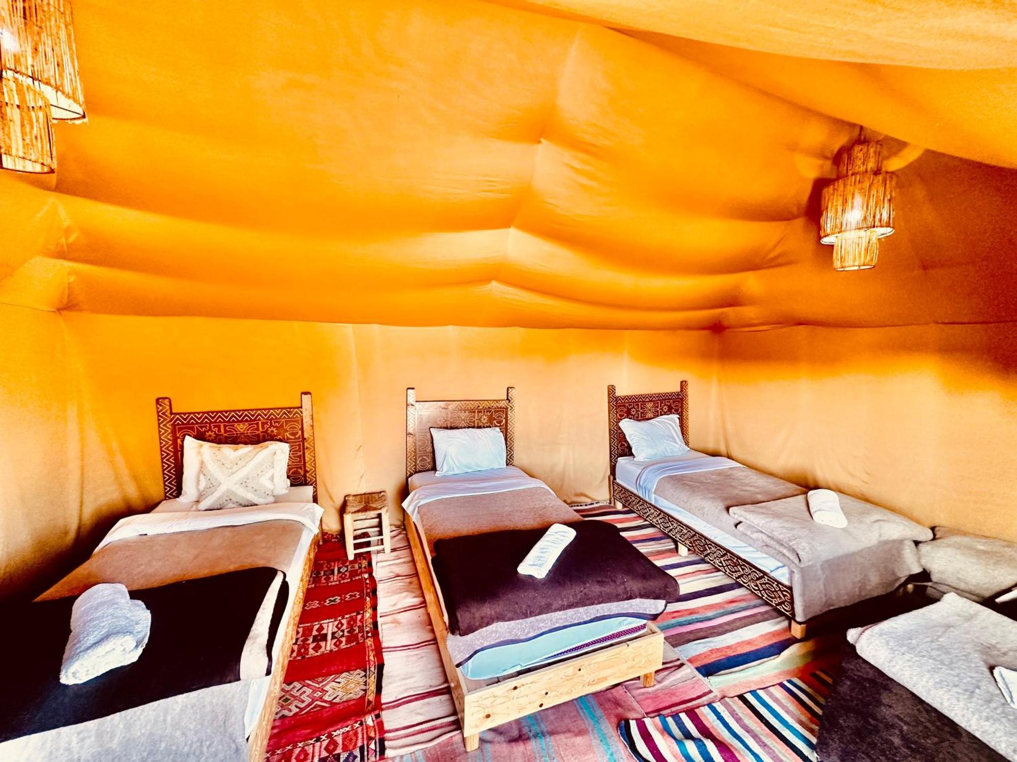 Sahara Wellness Camp Bed & Breakfast เมอร์ซูกา ภายนอก รูปภาพ